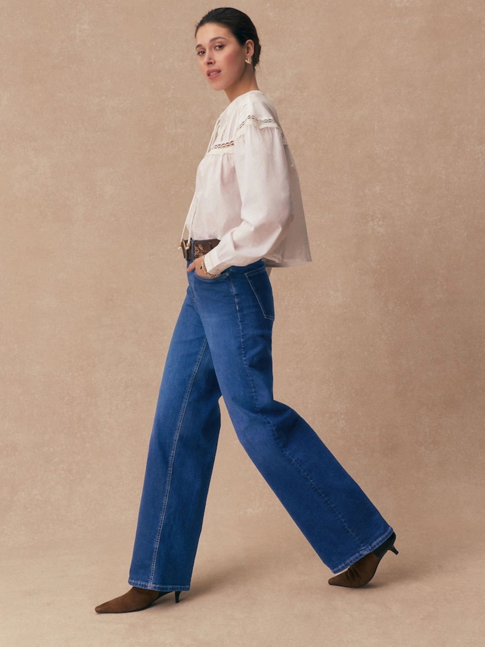 next Wide-Leg Jeans - TALL